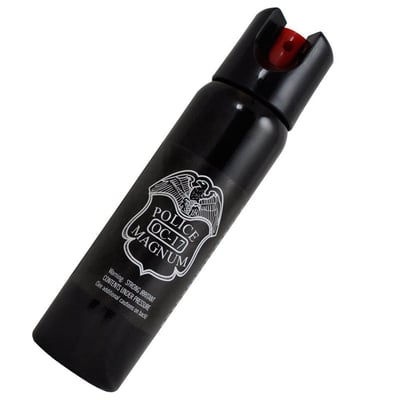 Police Magnum Pepper Spray with UV Dye and Twist Top, Black, 4-Ounce - $5.53 + Free S/H over $35 (Free S/H over $25)