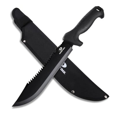 Mossy Oak Machete with Saw, 16" Sharp Machete with Sheath, Ergonomic No-Slip Handle - $14.98 + FREE Shipping