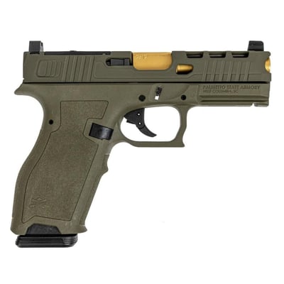 PSA Dagger Full Size S 9mm Pistol With SWR RMR Slide & TiN Non-Threaded Barrel, Sniper Green - $339.99 + (2) FREE boxes of Sierra Ammo (see description)