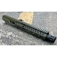 AR 10MM 10″ Pistol Caliber Side Charging Complete Upper / BCG / LRBHO / OD Green - $649.95