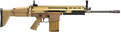 NEW FN 986412 SCAR 17s NRCH 7.62x51mm NATO 16.25" Barrel 10+1, Flat Dark Earth Anodized Receiver, Flat Dark Earth Telescoping Side-Folding Stock With Adjustable Cheekpiece, Optics Ready - $4099