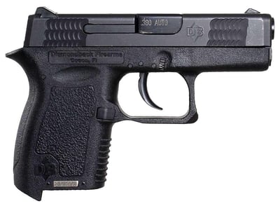 Diamondback DB380 Micro-Compact 380 ACP 2" 6+1 Black Stainless Steel Slide - $199.88 (add to cart to get this price)