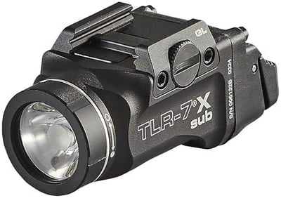 Streamlight 69405 TLR-7 X sub USB 500-Lumen 5000-Candela Weapon Light Glock 43X/48 MOS/43X/48 Rail Handguns with Mounting Kit, Key, and Multi-Tool - $138.79 + FREE Shipping