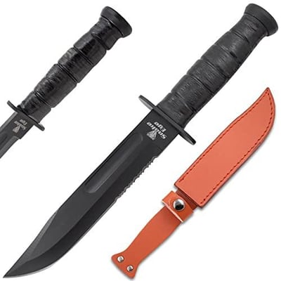 Snake Eye Tactical Heavy Duty Fixed Blade-Hunting Camping & Outdoor Knife (BKSB) - $12.49 + FREE Shipping