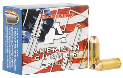 Hornady American Gunner Brass 10mm 155 Grain 20-Rounds JHP - $15.11 