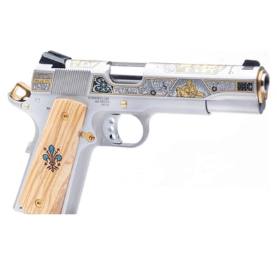 Springfield 1911 .45acp 5" 7rd Pistol, Limited Edition, SS / Italian Ren Michelangelo - SKC-EIR-MA - $2199.99