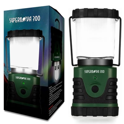 Supernova 300 Lumens Ultra Bright LED Camping and Emergency Lantern - $29.79 (Add-on Item) (Free S/H over $25)