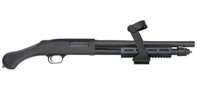 Mossberg 590 Shok N Saw Shockwave 12 Gauge Pump-Action with Breacher Muzzle and Chainsaw - $447.37