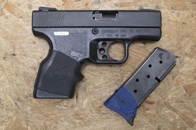 Intratec CAT-45 45ACP Police Trade-In Semi-Auto Pistol with Rubber Grip Sleeve - $219.99 (Free S/H on Firearms)