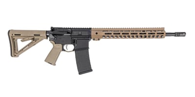 PSA 16" Mid-Length 5.56 NATO 16" 30rd 13.5" Lightweight MLOK Stealth Rifle, FDE - $499.99 