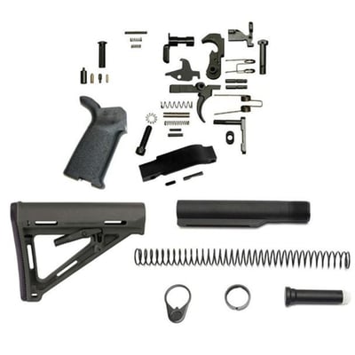 Magpul MOE Lower Build Kit For AR-15 - Black - $109.95 