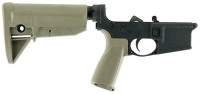 Bravo Company Lower Receiver, Multi-Cal, Flat Dark Earth Stock & Pistol Grip - $331.29