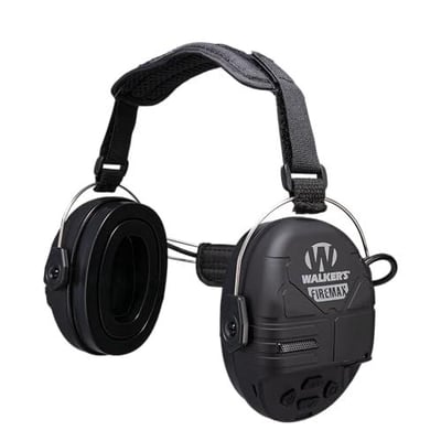 Walker's Rechargeable Lightweight Shooting Hunting Range Electronic Slim Low Profile Hearing Protection FireMax Behind The Neck Earmuffs - $99.98 + FREE Shipping