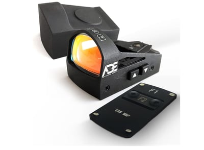 ADE Advanced Optics Delta RD3-012 Red Dot Reflex Sight + Optic Mounting Plate for SW Smith Wesson MP/MP 2.0 Shield Pistol, Standard Picatinny Mount – Fits SW MP, Shield, SD9, SD40, SD40VE, Zigana PX9 - $99.99 + FREE Shipping