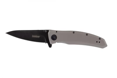 Kershaw Grid Assisted Opening Knife 3.7" Drop Point Blade - Plain Edge - $16.99