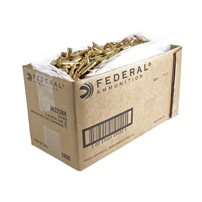 Federal .223 Remington - FMJ - 55 GR - $392.06 