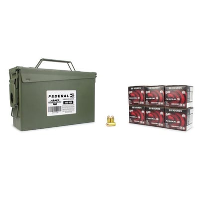 Federal American Eagle 45 ACP 230 Grain FMJ 300 Rounds in Heavy Duty Ammo Can - $151.99 w/code "5Aug24" 
