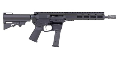 PSA Gen4 10.5" 9mm 27rd Semi-Auto Pistol, Lightweight HEX M-Lok MOE EPT, HAR-15 Blade, PMAG, Black - $499.99 