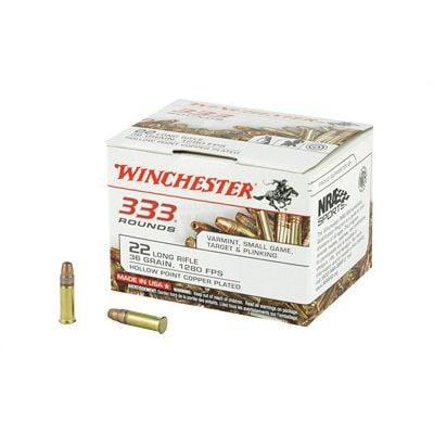 Winchester 22LR Ammo 36 Grain Hollow Point 333 Round Brick - $14.99 