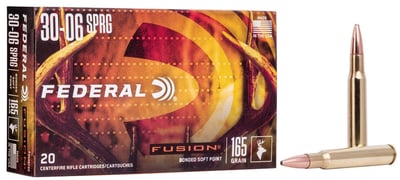  Federal Fusion Brass .30-06 165-Grain 20-Rounds FSP - $27.99