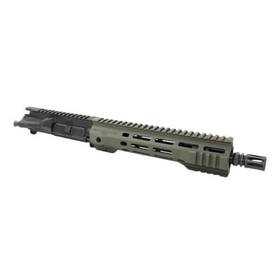 Dirty Bird 10.5″ Government Carbine 5.56 M-LOK Upper Assembly V2 OD Green - $418.95 