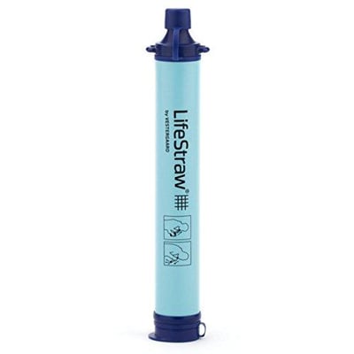 LifeStraw Personal Water Filter for Hiking, Camping, Travel, and Emergency Preparedness - $11.99 (Free S/H over $25)