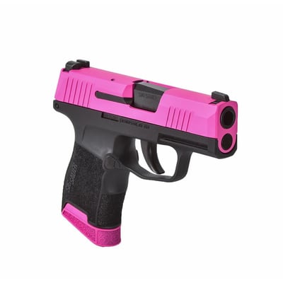 Sig Sauer, Inc. SIG P365 9MM No Safety Pink Cerakote H-141 - $549.99.00