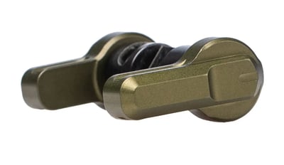 Aero Precision M4E1 PRO AR15 Ambidextrous Safety Selector OD Green Anodized / Kodiak Brown - $34.95 
