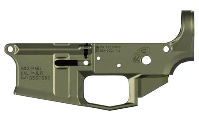 Aero Precision M4E1 Stripped Lower Receiver Multicaliber OD Green Anodized - $109.99 + Free Shipping 