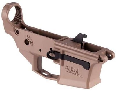 Aero Precision APAR620002AC EPC-9 Multi-Cal 9/40 Assembled Lower Receiver FDE Finish - $134.69 (Free S/H on Firearms)