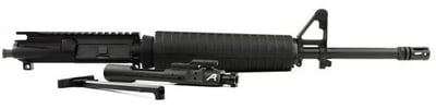 Aero Precision AR15 Complete Upper, 16" 5.56 Mid-Length Barrel w/ Pinned FSB, M4 Handguard, Includes BCG & Charging Handle - $388.88 (Add To Cart) 