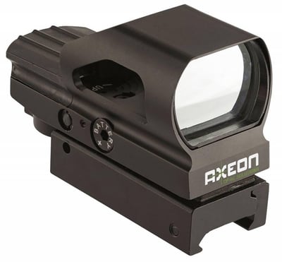 Axeon Reticle Optics Reflex Sight 4 Options Red/Green Reticle Black - $49.99