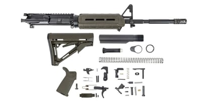 PSA 16" Carbine-Length M4 5.56 NATO 1/7 Nitride MOE CTR Rifle Kit, ODG - $379.99