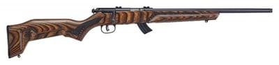 Savage Mark II Minimalist 22 LR 10+1 18" Natural Brown Fixed Thumbhole Stock - $244.43