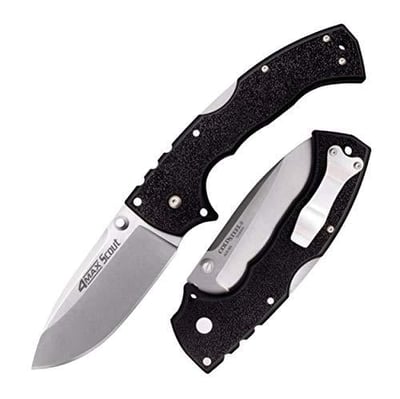 Cold Steel 4-Max Scout Folding Knife with Tri-Ad Lock and G-10 Handle, One Size - $54.21 (Free S/H over $25)
