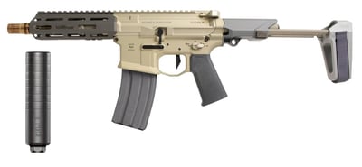 Q Honey Badger 300 Blackout AR Pistol with Brace and 7-Inch Barrel - $3200 + FREE Blind Tiger Suppressor (Free S/H on Firearms)