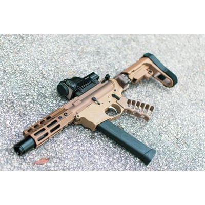AR-9 9MM Moriarti Arms 4" 'BRINDLE' Pistol / SBA3 /LRBHO - $999.95