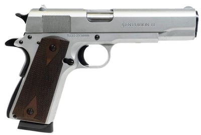 Century Arms Centurion 11 Chrome .45 ACP 5" 8rd Stainless - $359.99 (FREE Shipping on Firearms)