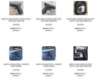 Police Trade In Guns And Equipment @ Recoil Gunworks