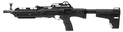 Hi-Point 4595PBRACE 4595P 45 ACP 9+1 14.95" Black Threaded Barrel, Black Powdercoat Polymer Receiver w/Picatinny Rail, Black Pistol Brace, Black Plastic Grip 181727 - $344.75