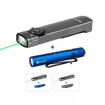 Arkfeld Pinwheel Gunmetal Grey Flat Flashlight Bundle from $76.98 (Free S/H over $49)