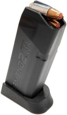 Amend2 A2-19 GLOCK G19 9mm Luger Mod-2 Black 19/10 10-Round Magazine - Restricted State Compliant - $8.99 (FREE Shipping over $50)