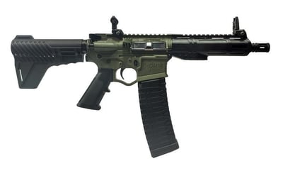 American Tactical ALPHA MAXX .223/5.56 7.5" BBL 60rd AR Pistol, Battlefield Green - $339.99