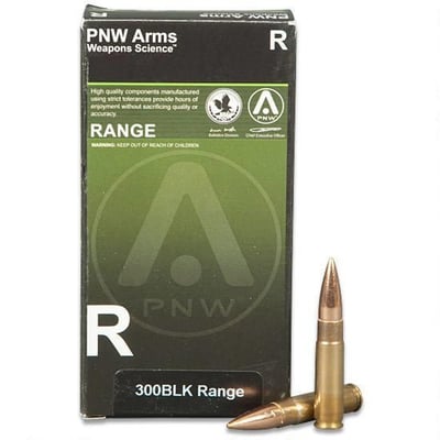PNW Arms .300 Blackout 20 Rounds, FMJBT, 147 Grain - $9