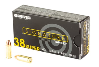 Ammo INC .38 Super 135 Gr TMC 50 Rounds - $26.94