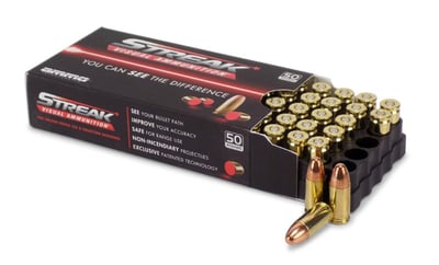 Ammo Inc 9mm Luger 115 Grain TMJ, Streak Visual Ammo, 1000 Rounds - $245 (Free S/H)