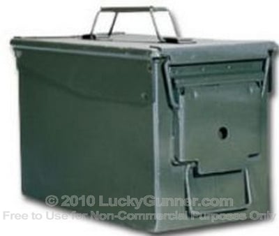 Surplus Ammo Can - 50 Cal - Green - Like New - $14