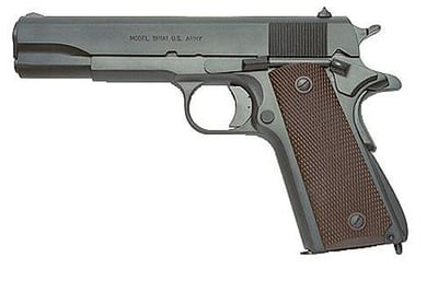 AO 1911A1 .45 ACP 5" barrel WWII Parkerized Plastic Blem - $403 shipped (make offer)
