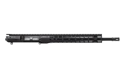 M5 Complete Upper, 18" .308 Rifle Barrel, ATLAS R-ONE 15" M-LOK HG - Anodized Black - $499.98 (add to cart price)  (Free Shipping over $100)
