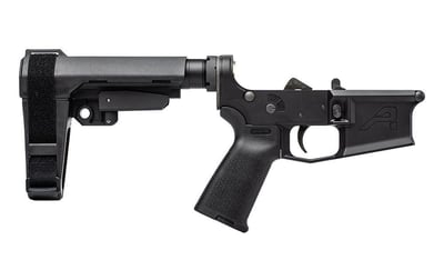 Aero Precision M4E1 Pistol Complete Lower Receiver w/ MOE Grip & SBA3 Brace - Anodized/Black - $309.98  (Free Shipping over $100)